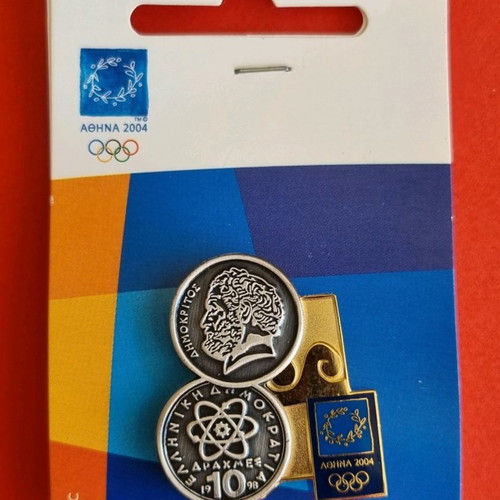 Athens 2004 Collectible Pins Set of 7, New