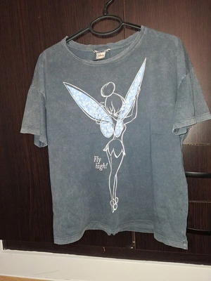 Disney Tinkerbell T-shirt, Stradivarius, size L
