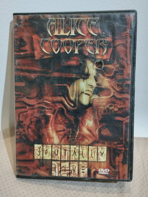 Alice Cooper Brutally Live DVD употребяван, хард рок