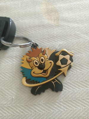 Benelucky keychain used with Euro 2000 mascot