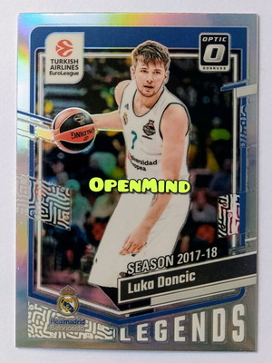 LUCA DONCIC - Optic Holo Prizm Legends #166 - Real Madrid - Donruss Euroleague 2023-24