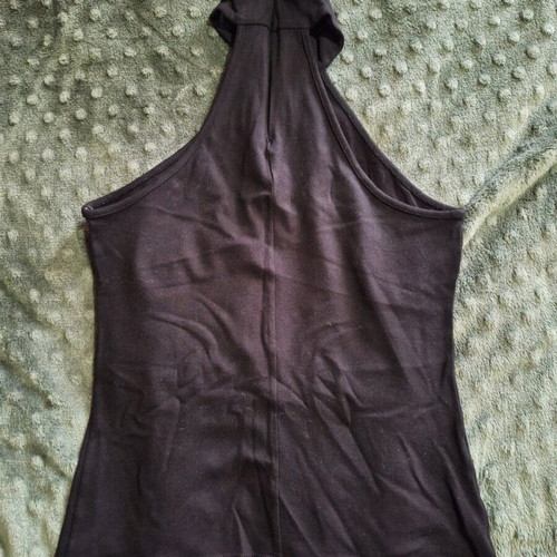 Black sleeveless turtleneck top BSB medium like new