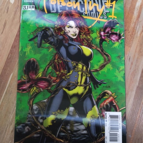 Detective Comics 2nd Series #23.1 Poison Ivy 3D cover like new