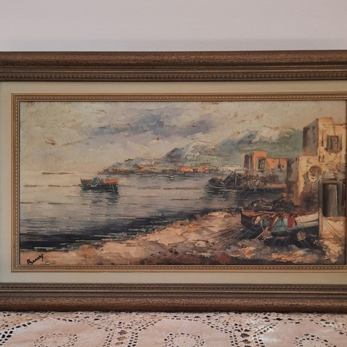 Painting like new by unknown artist from Italy