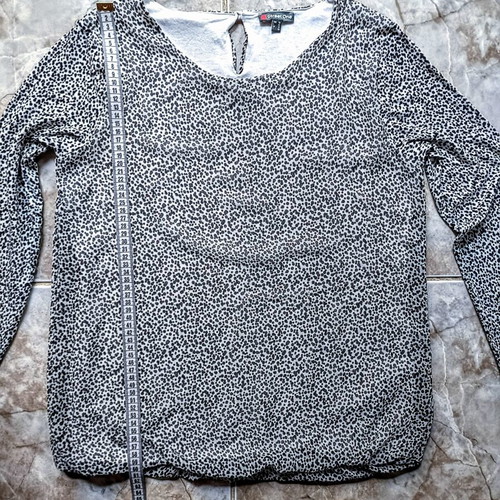 Street One blouse new, size L, black and white