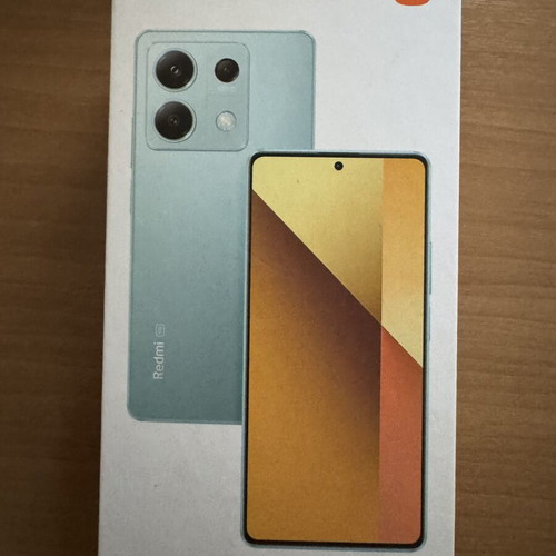 Redmi Note 13 5G smartphone like new, 6GB RAM, 128GB storage, graphite black