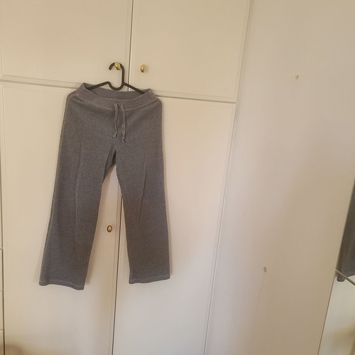 Girls' fleece sweatpants used, gray, GAP, size XL for 12 years