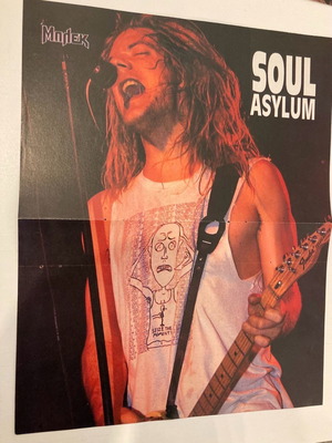 Soul Asylum ένθετο αφίσα από περιοδικό ΜΠΛΕΚ