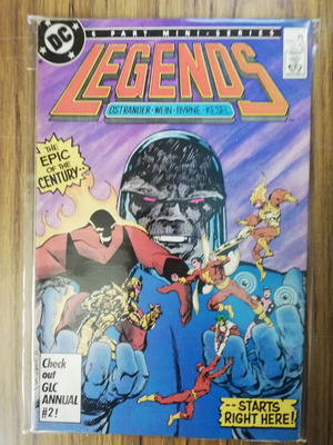 DC Comics Legends (1986) used, foreign language