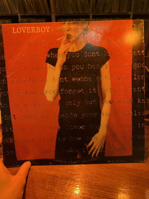 Loverboy Wildside vinyl used, 1987
