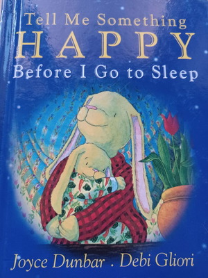 Tell Me Something Happy Before I Go to Sleep σκληρόδετο βιβλίο σαν καινούργιο, αγγλικά