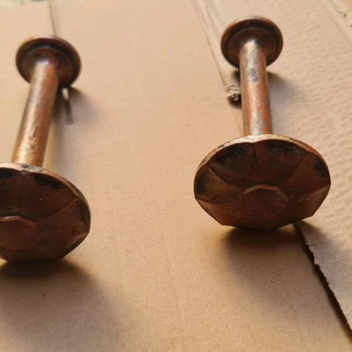 Solid brass curtain tiebacks new