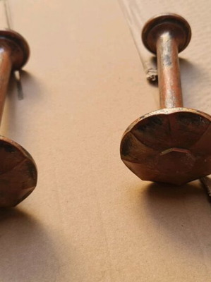 Solid brass curtain tiebacks new