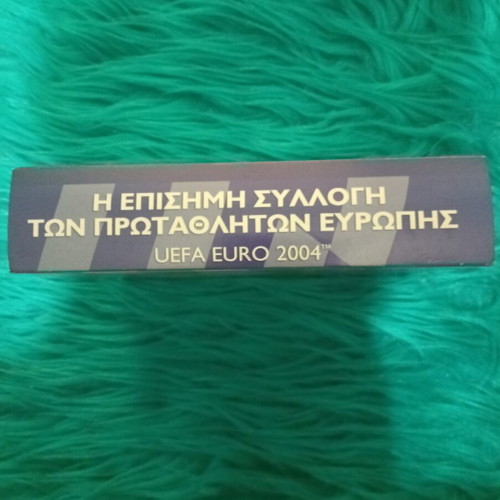 Euro 2004 DVD collection like new with all Greece national team matches