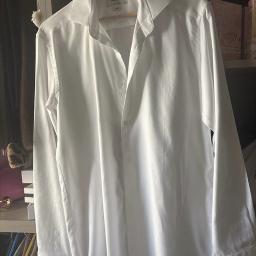 Portobellos Uomo white shirt size M new slim fit