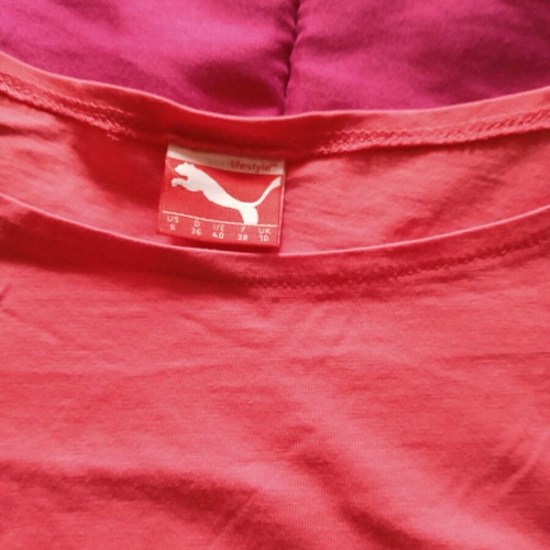 Puma pink summer shirt like new