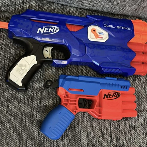 Nerf used, lot of 3 pieces