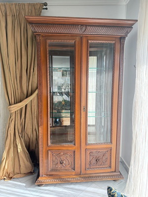 Antique showcase 1920 era like new