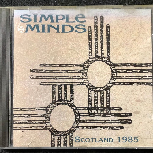Simple Minds Scotland 1985 CD used, rock