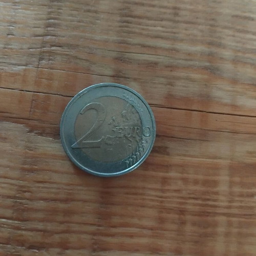 2 Euro Germany 2015 Coin with St Paul's Church Design used