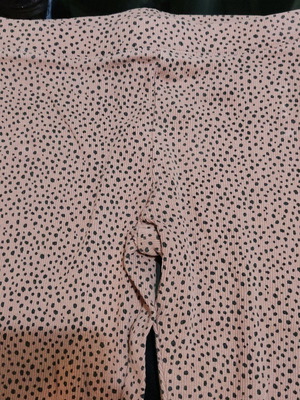 Long leggings H&M like new, black and pink, size 134 cm for 8-9 years