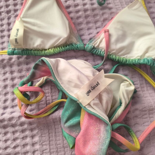Pretty Me swimsuit multicolor glittery like new