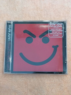 Bon Jovi Have a Nice Day CD σαν καινούργιο, ροκ