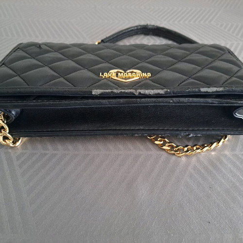 Love Moschino shoulder bag used, worn on edges