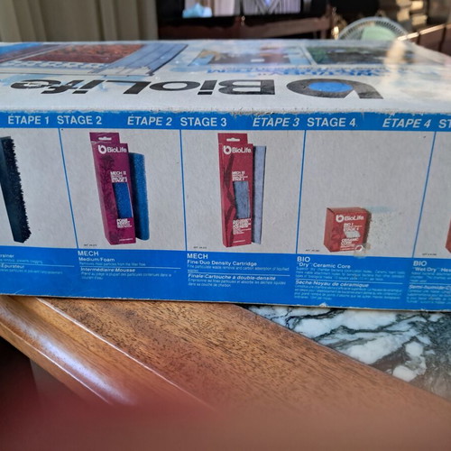 Biolife 35 Biological Filtration System new for 135 liters complete