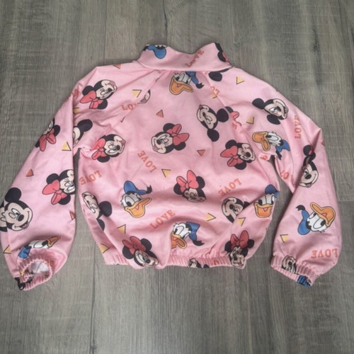 Disney pink sweater for girls, size 110-116 cm, age 6 years