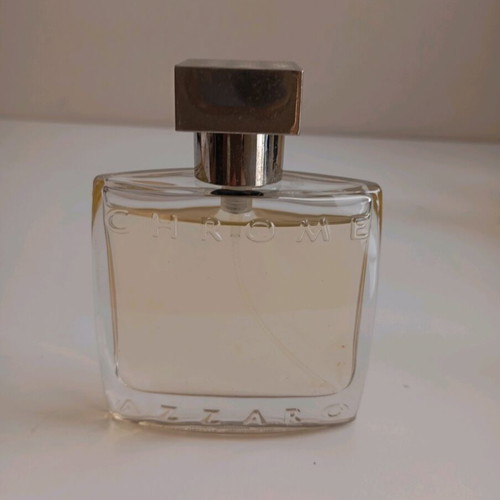 Azzaro Chrome EDT 50ml men's perfume used, old edition