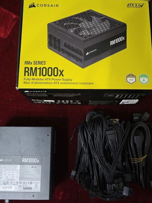 Corsair RM1000X PSU ATX 3.1 2024 έκδοση σαν καινούργιο