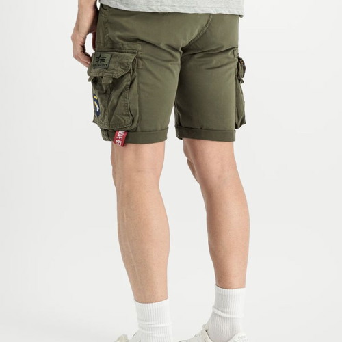 Alpha Industries Crew Cargo Shorts new, men's size 33, green