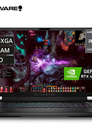 Dell Alienware M18 R1 φορητός υπολογιστής σαν καινούργιο Ryzen 9 32GB 1TB SSD RTX 4070