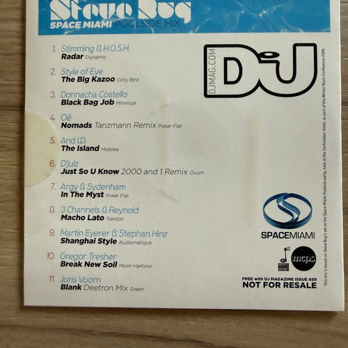 DJ Electronic Music CD Collection like new, progressive house & techno