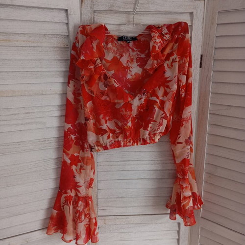 Erya crop top small medium like new, multicolor