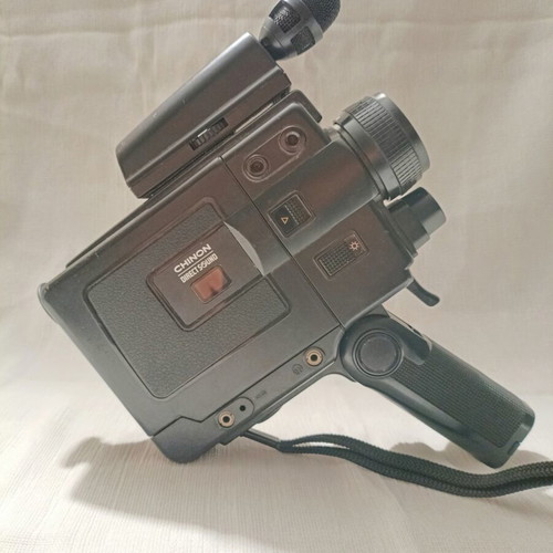 Chinon 20 P XL S8 camera used, direct sound, zoom lens