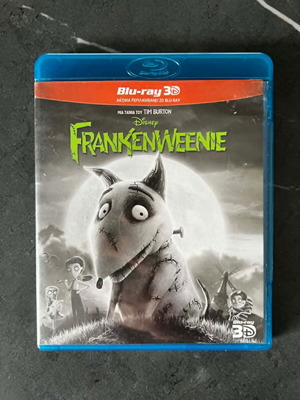 Frankenweenie Blu-ray like new with Greek subtitles