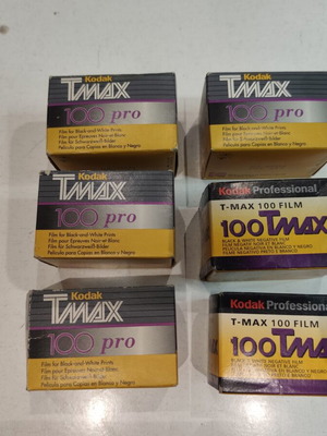 Φιλμ Kodak Tmax 100 πακέτο 6, σαν καινούργιο, λήξη 2004