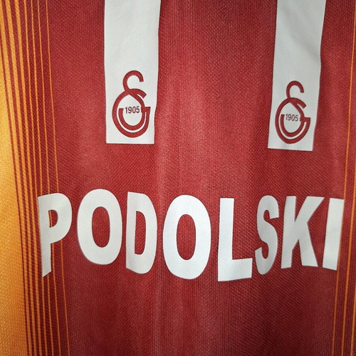 Galatasaray home shirt 2015/2016 #11 Podolski used, official replica