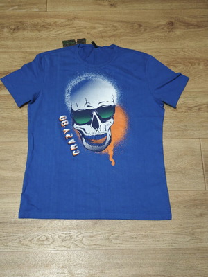 T-shirt United Colors of Benetton καινούργιο, μπλε, XL