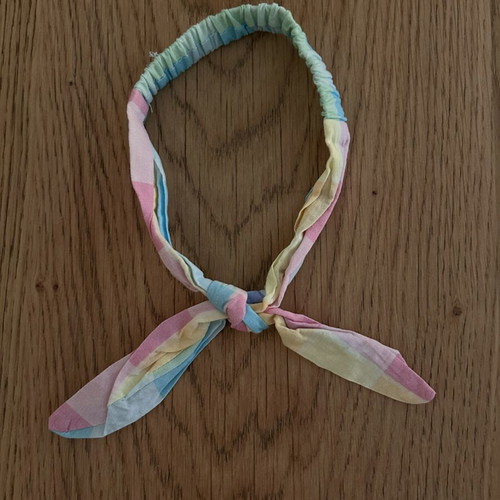 Baby dress with matching hairband like new, 6-9 months