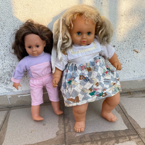 Dolls used, good condition, set of two