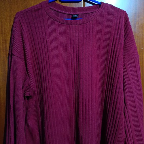 Burgundy blouse XL like new