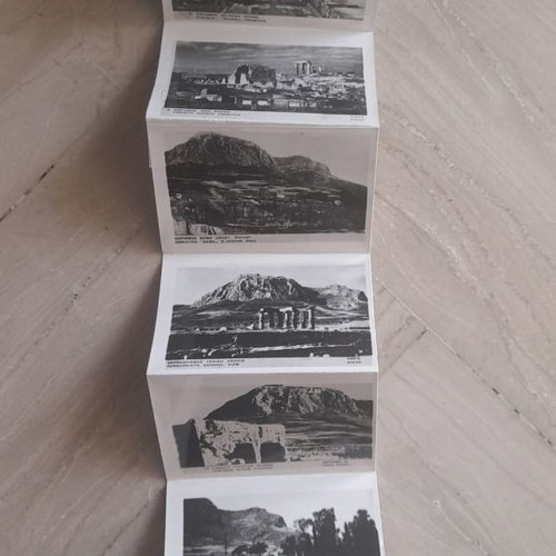 Set of 12 postcards Corinth 1957 used, photos by Pericles