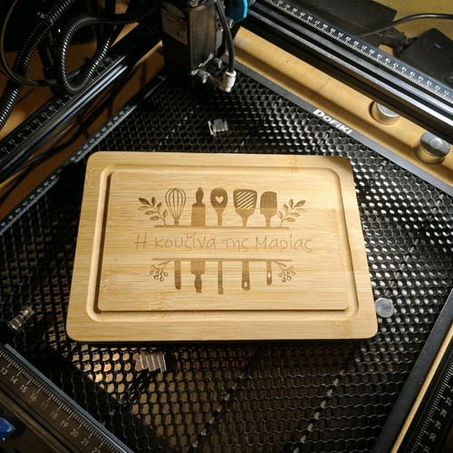Personalized wooden cutting board new bamboo