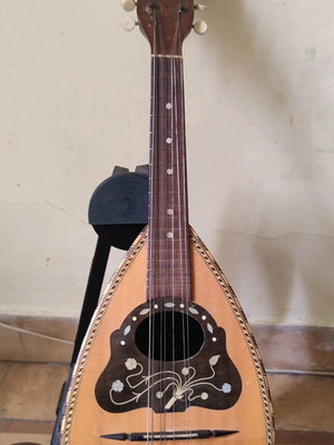 Italian vintage mandolin with case like new