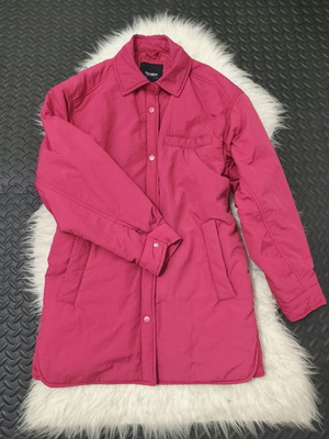 Women's fuchsia padded jacket Pull & Bear size M like new