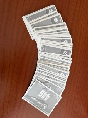 Αυτοκόλλητα Euroleague Panini 2025-2026 καινούργια, 100+ τεμάχια