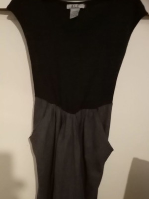 Φόρεμα Ale μεταχειρισμένο, γκρι, μέγεθος L με τσέπες